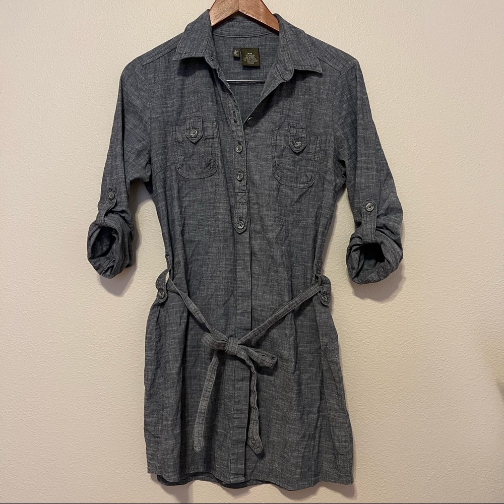 ANTHROPOLOGIE - Button Down Shirt Dress -Brand “FEI”